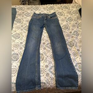 Shyanne bootcut jeans low wise size 28 long